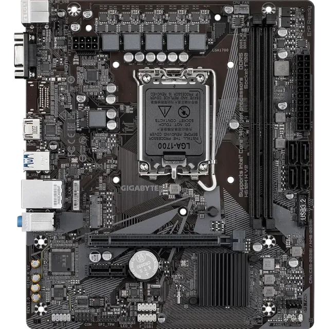 Материнская плата Gigabyte H610M H V2 купить! 