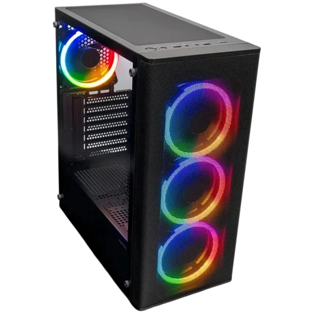 Компьютерный корпус XASTRA A300 4FRGB Black (A300-4FR12F) купить! 