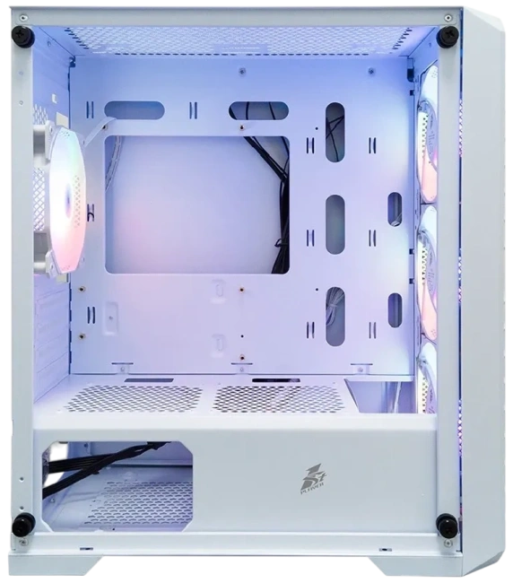 Компьютерный корпус 1STPLAYER TRILOBITE T5 ARGB White (T5-WH-4F7-W) купить! 
