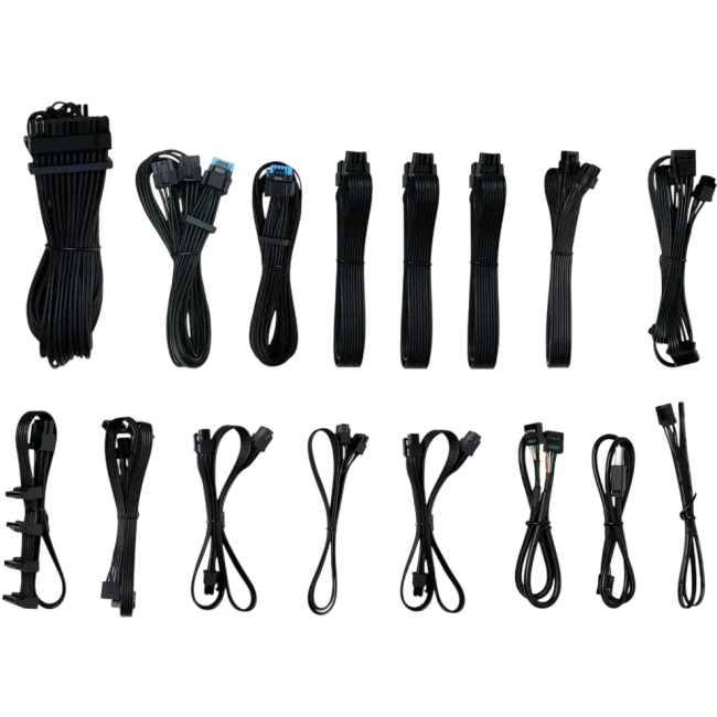 Блок питания Lian Li 1200W EG1200G Black (G9P.EG1200G.BH00.RU) 16 Pin (PCIe 5.0 Connector Cable Details) купить! 