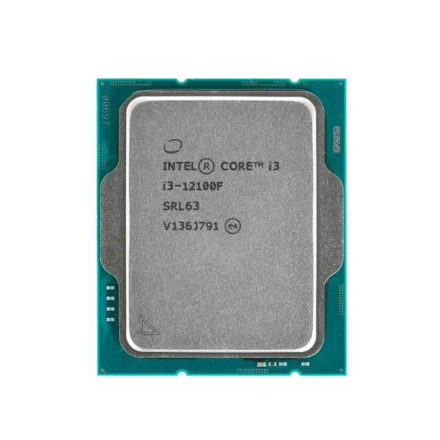 Процессор Intel Core i3-12100F (3.3 ГГц - 4.3 ГГц / LGA1700 / кол-во ядер: 4  / TDP 58 Вт), OEM купить! 