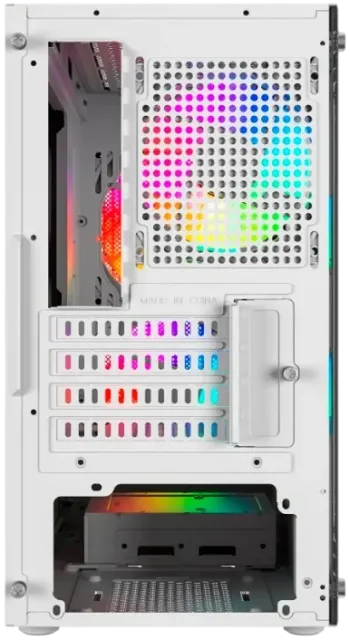 Компьютерный корпус Powercase Mistral Micro D3W TG ARGB PWM White (CMMDW-A3) купить! 