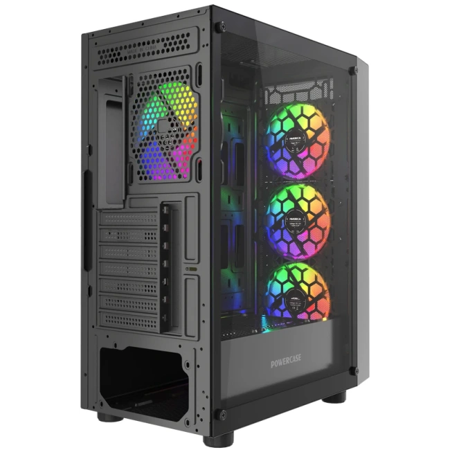 Компьютерный корпус Powercase Mistral EA19 TG ARGB Black (CMAEA19-A4) купить! 
