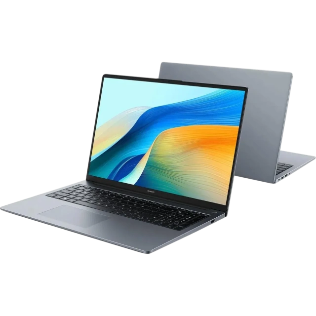 Ноутбук Huawei MateBook D 16 (Core i5-13420H/16" 1920x1200/16Gb/512Gb SSD/Intel UHD Graphics/Win 11 Pro) Cеребристый. - фото