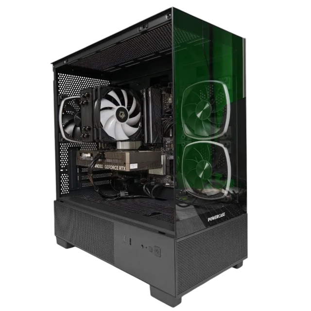 Игровой компьютер 992604 (Ryzen 5 7500F 3.7 ГГц/AMD B650/32 ГБ DDR5 6 ГГц/1024 ГБ SSD/RTX 5060 Ti 16 ГБ/Wi-Fi/650W/Powercase Vision Micro M3B TG ARGB Black) - купить по выгодной цене!