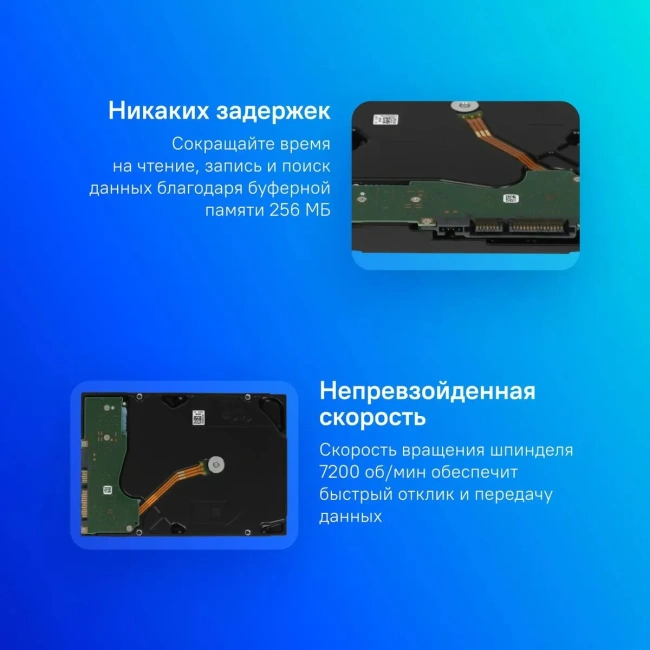 Жесткий диск Seagate 16000 Gb EXOS X18 (ST16000NM004J) купить! 