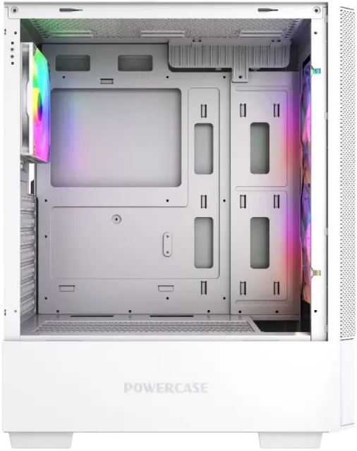 Компьютерный корпус Powercase Mistral AY3W ARGB TG White (CMAYW-A3) купить! 