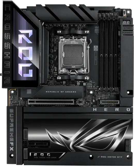 Материнская плата ASUS ROG CROSSHAIR X870E HERO BTF WIFI 7 (90MB1MX0-M0EAY0) купить! 