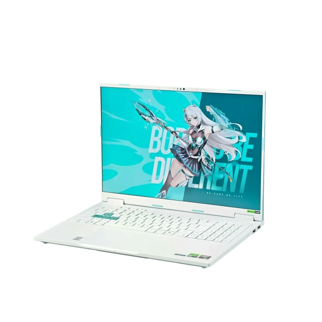 Ноутбук Asus TUF Gaming FA608WP370 (AMD Ryzen AI 9 HX 370/16" 2560x1600/16Gb/1Tb SSD/NVIDIA GeForce RTX 5070 8Gb/Win 11 Home) Бирюзовый - фото