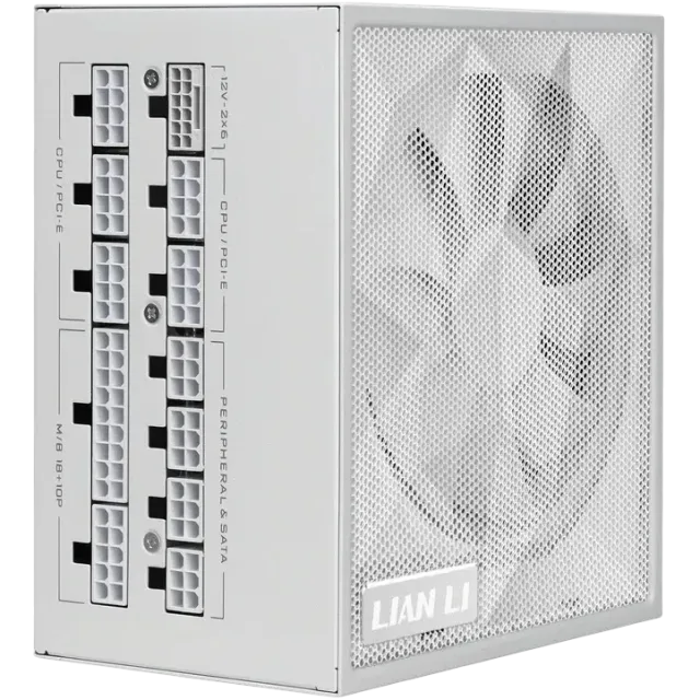 Блок питания Lian Li 1200W SX1200P White (G9P.SX1200P.W000.RU) 16 Pin (PCIe 5.1 Connector Cable Details) купить! 