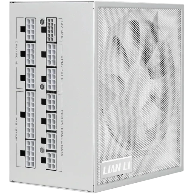 Блок питания Lian Li 1200W SX1200P White (G9P.SX1200P.W000.RU) 16 Pin (PCIe 5.1 Connector Cable Details) купить! 