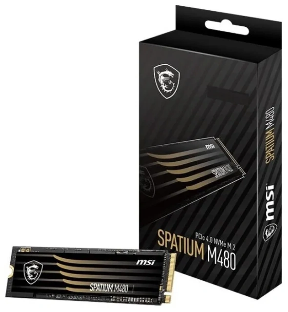 Твердотельный накопитель SSD 1 ТБ M.2 NVMe MSI SPATIUM M480 купить! 