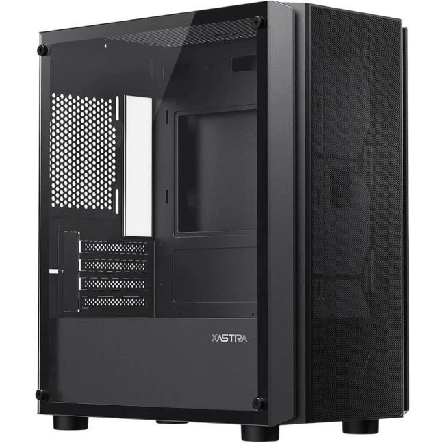 Компьютерный корпус XASTRA A402M 4ARGB-C6 TG Black (A402M-4FC12A-BK-C6) купить! 