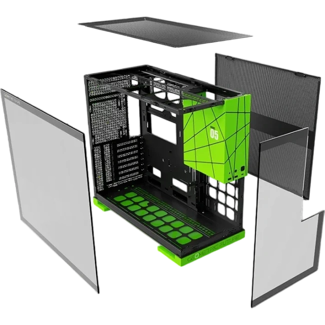 Компьютерный корпус Geometric Future Model 5 NV Style ARGB Limited Edition with fans (1AM5WKNV01100) купить! 