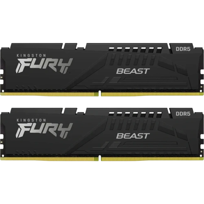 Оперативная память 16 Gb 6000 MHz Kingston FURY Beast Black (KF560C30BBEK2-16) купить! 