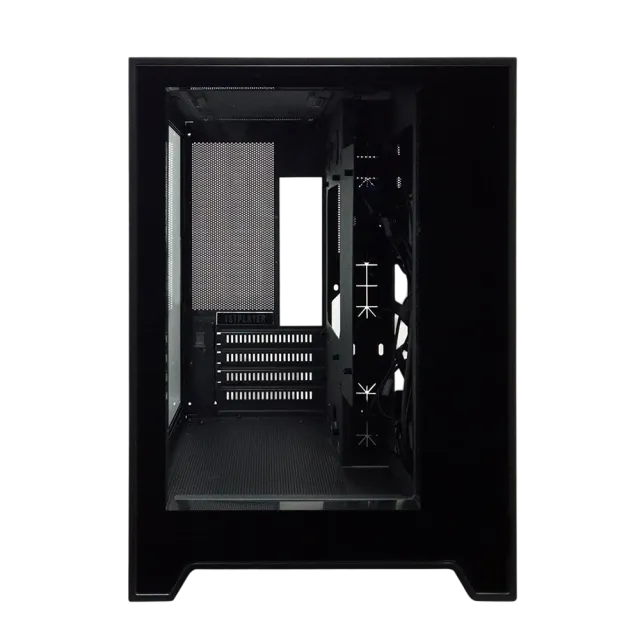 Компьютерный корпус 1STPLAYER STEAM PUNK SP6 TG (SP6-G-BK) Black купить! 