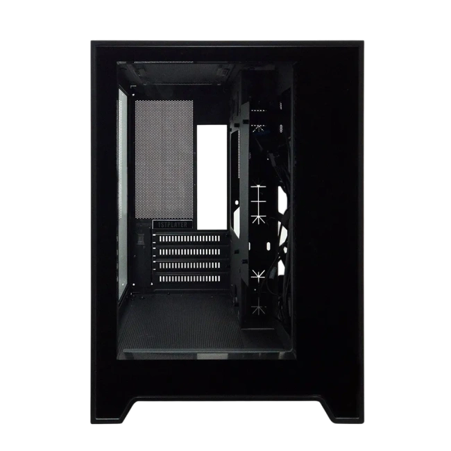 Компьютерный корпус 1STPLAYER STEAM PUNK SP6 TG (SP6-G-BK) Black купить! 
