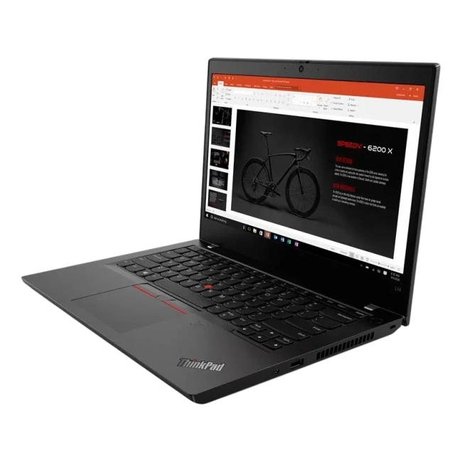 Ноутбук Lenovo ThinkPad L14 Gen 1 (Core i7-10510U 1800MHz/14"/FHD/8GB/256GB SSD/UHD/Win 10 Pro) 20U1004NRT, черный - фото