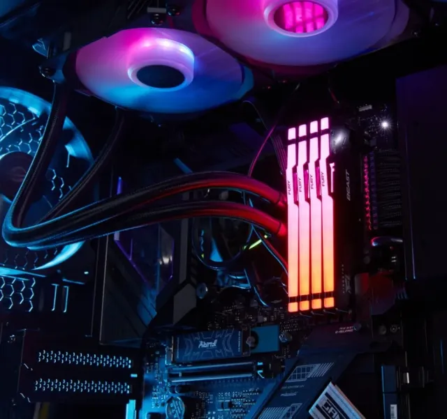 Оперативная память 8 Gb 6000 MHz Kingston FURY Beast RGB EXPO Black (KF560C36BBEA-8) купить! 
