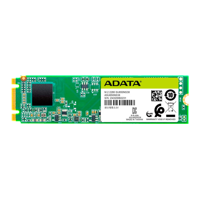 Твердотельный накопитель SSD 240 ГБ M.2 SATA ADATA (ASU650NS38-240GT-C) купить! 
