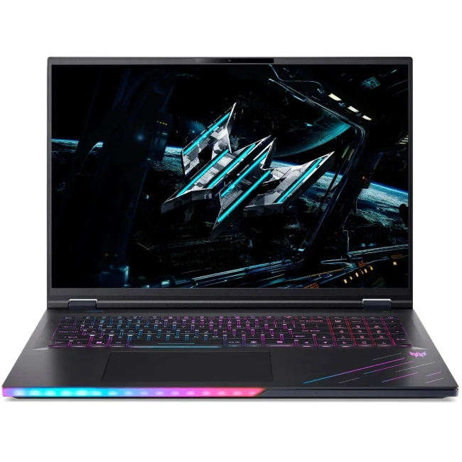 Ноутбук Acer Predator Helios 18 AI PH18-73-90A6 (Core Ultra 9 275HX/18" miniLED 2560x1600/32Gb/4Tb SSD/NVIDIA GeForce RTX 5080 16Gb/Win 11 Pro) Black - фото