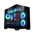 Компьютерный корпус 1STPLAYER MEGAVIEW MV6-TP ARGB Black (MV6-TP-BK-2FC7R-1FC7) купить! 