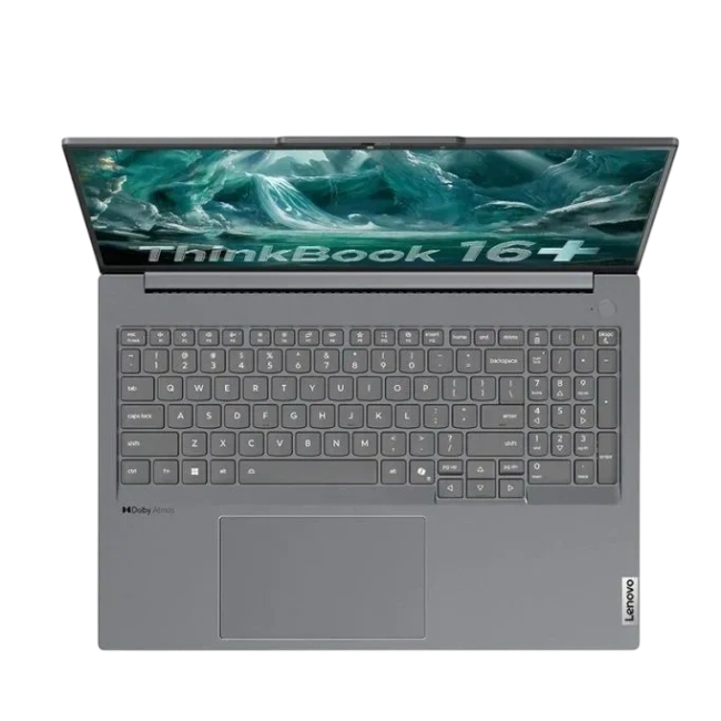 Ноутбук Lenovo ThinkBook 16 G7+ IAH (Ultra 9 285H/16" 3200x2000/32Gb/4Tb SSD/NVIDIA GeForce RTX 5060/Win 11 Pro) Серый - фото