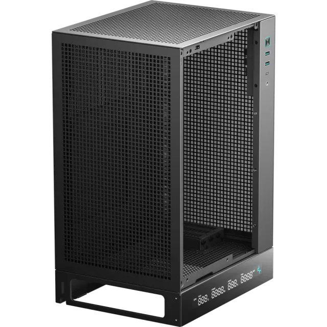 Компьютерный корпус Deepcool CH170 DIGITAL (R-CH170-BKNPI0D-G-1) Black купить! 