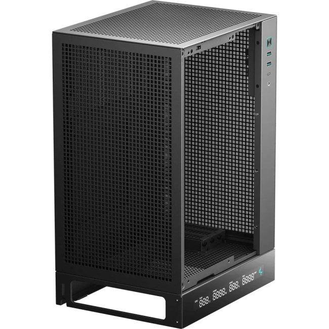 Компьютерный корпус Deepcool CH170 DIGITAL (R-CH170-BKNPI0D-G-1) Black купить! 
