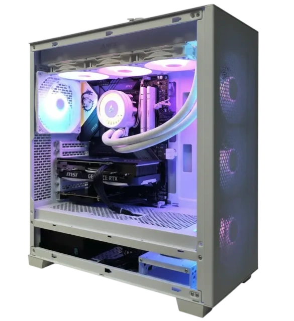 Игровой компьютер 990395 (Core Ultra 7 265K 3,9 ГГц/Intel Z890/96 ГБ DDR5 6 ГГц/1024 ГБ/RTX 5070 Ti 16 ГБ/Wi-Fi/850W/Phanteks 523 XT PRO ULTRA Matte TG RGB White) - купить по выгодной цене!