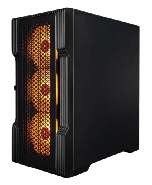 Компьютерный корпус 1STPLAYER TRILOBITE T3 ARGB Black (T3-BK-4F7) купить! 