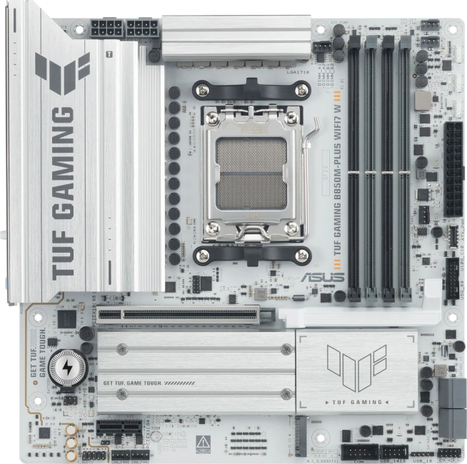 Материнская плата ASUS TUF GAMING B850M-PLUS WIFI7 White (90MB1MD0-M0EAY0) купить! 