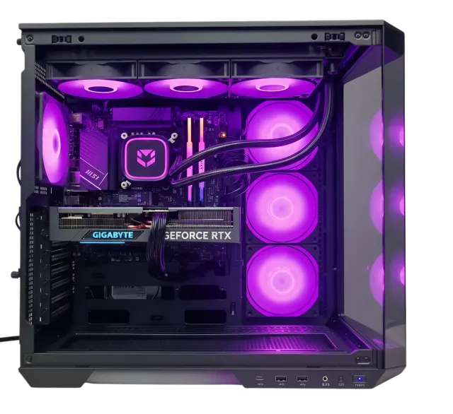 Игровой компьютер 990365 (Core Ultra 7 265KF 3,9 ГГц/Intel Z890/32 ГБ DDR5 6 ГГц/1024 ГБ/RTX 5090 32 ГБ/Wi-Fi/1200W/MSI MAG Pano 100R PZ Black) - купить по выгодной цене!