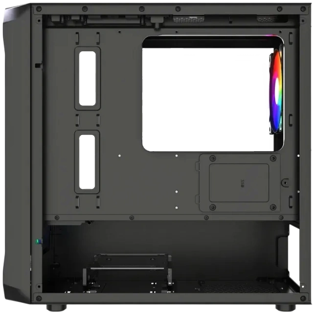 Компьютерный корпус Powercase Mistral Micro A3B ARGB V2 ARGB Black (CMMAB-A3-V2) купить! 