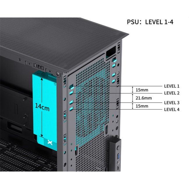 Компьютерный корпус Jonsbo D31 STD SC TG Black купить! 