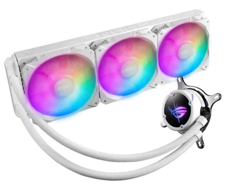 Система водяного охлаждения ASUS ROG STRIX LC II 360 ARGB White (90RC00F2-M0UAY2) купить! 