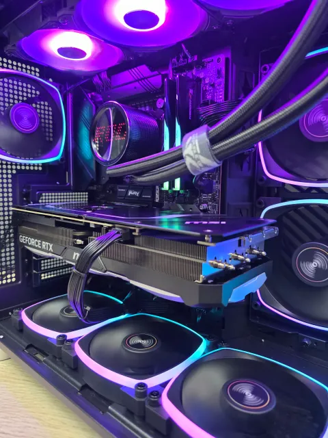 Игровой компьютер 685216 (Core i9-13900K 3.0 ГГц/Z790/64 ГБ DDR5 6.0 ГГц/GeForce RTX 5080 24 ГБ/Блок 1000W/Wi-Fi/Корпус Montech KING 95 ULTRA TG SPCC Cold Steel/Win 11 Pro Trial) - купить по выгодной цене!