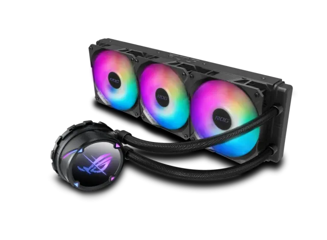 Система водяного охлаждения ASUS ROG STRIX LC II 360 ARGB (90RC00F1-M0UAY4) купить! 