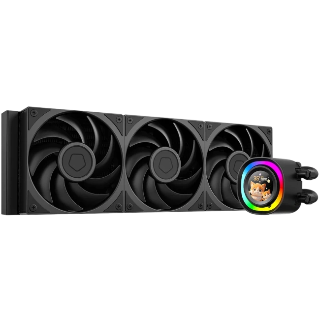Система водяного охлаждения ID-COOLING FX360 LCD PE ARGB Black купить! 