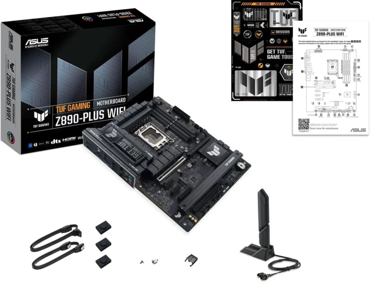Материнская плата ASUS TUF GAMING Z890-PLUS WIFI (90MB1IQ0-M0EAY0) купить! 
