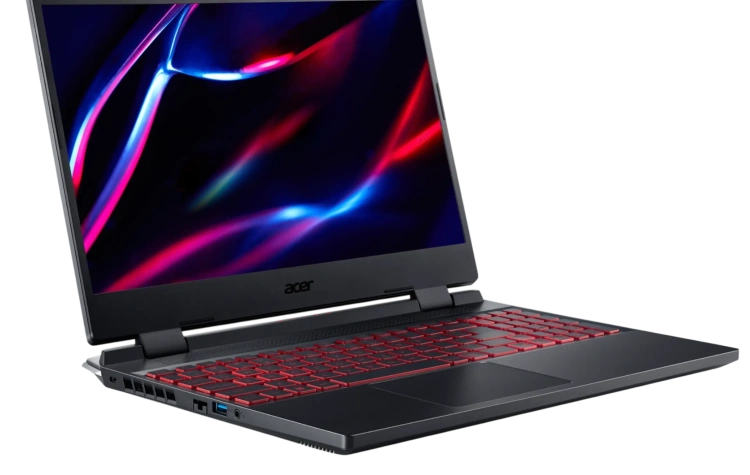 Ноутбук Acer Nitro 5 AN515-58-51LV (Core i5 12450H/15.6" 1920x1080/16Gb/512Gb SSD/NVIDIA GeForce RTX 3050 4Gb/no OS) Black - фото