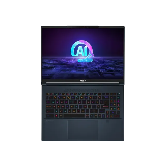 Ноутбук MSI Stealth 16 AI Studio A1VIG-026US (Ultra 9 185H/16"/3840x2400/miniLED/64Gb/2Tb/RTX 4090 16Gb/Win 11 Pro) Blue - фото