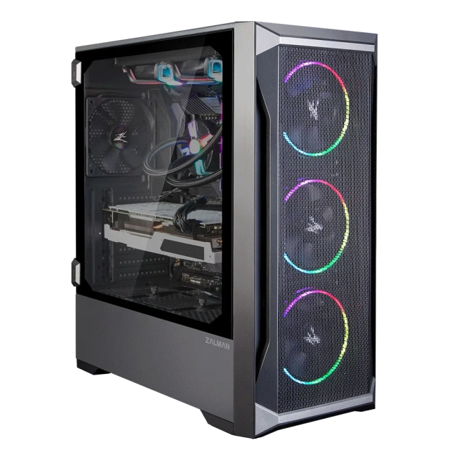 Компьютерный корпус ATX ZALMAN Z8 MS (USB + 2xUSB 3.0, 2xAudio, 4x120мм FAN, без БП) купить! 