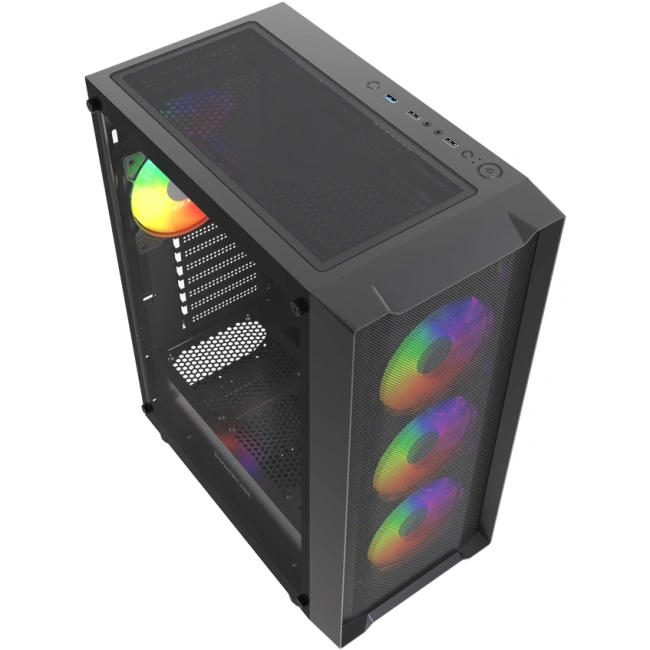 Компьютерный корпус Powercase Mistral EA19 TG ARGB Black (CMAEA19-A4) купить! 
