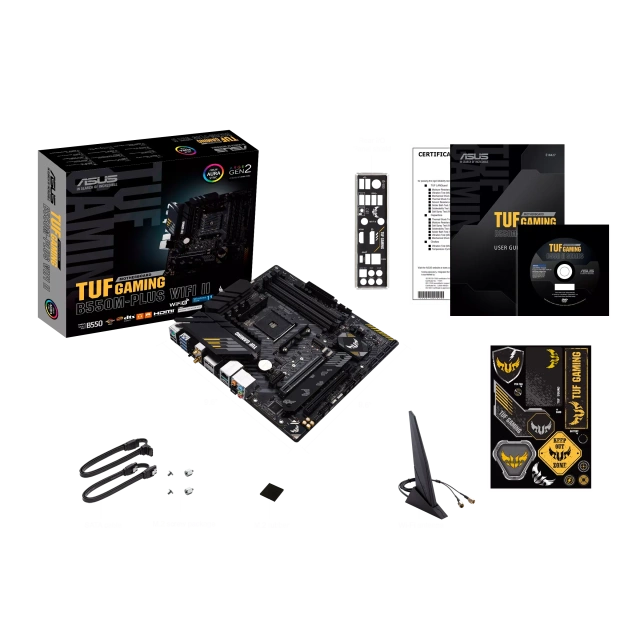 Материнская плата ASUS TUF GAMING B550M-PLUS WIFI II (90MB19Y0-M0EAY0) купить! 