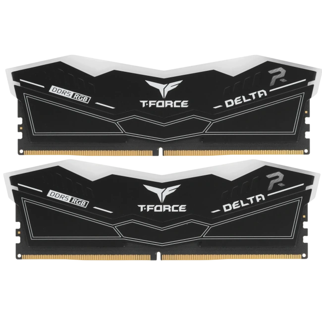 Оперативная память 64 Gb 6400 MHz Team Group T-FORCE DELTA RGB Black (FF3D564G6400HC40BDC01) купить! 