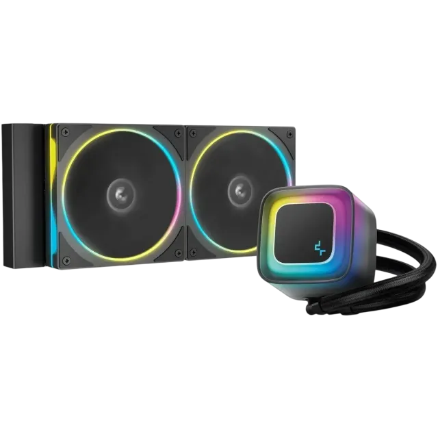 Система жидкостного охлаждения для процессора Deepcool LE240 PRO ARGB Black купить! 