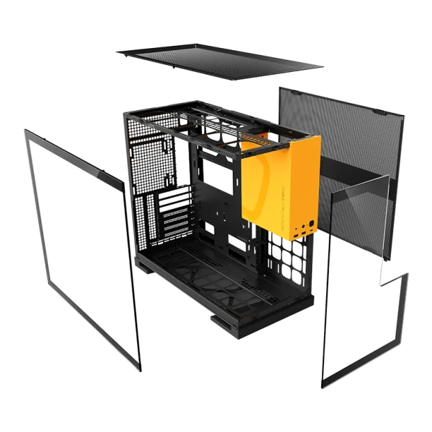 Игровой компьютер 992945 (Ryzen 7 7700X 4.5 ГГц/AMD X870/32 ГБ DDR5 6.0 ГГц/1024 ГБ SSD/RTX 5060 Ti 16 ГБ/Wi-Fi/850W/Geometric Future Model 5 ARGB Black Yellow) - купить по выгодной цене!