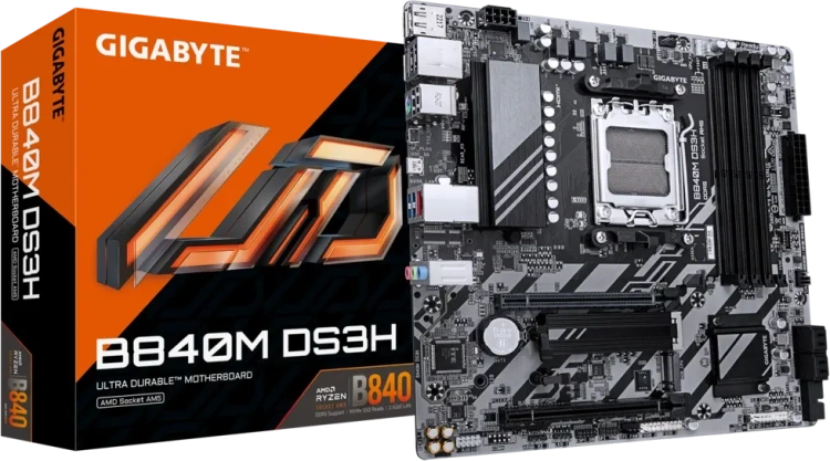 Материнская плата Gigabyte B840M DS3H купить! 