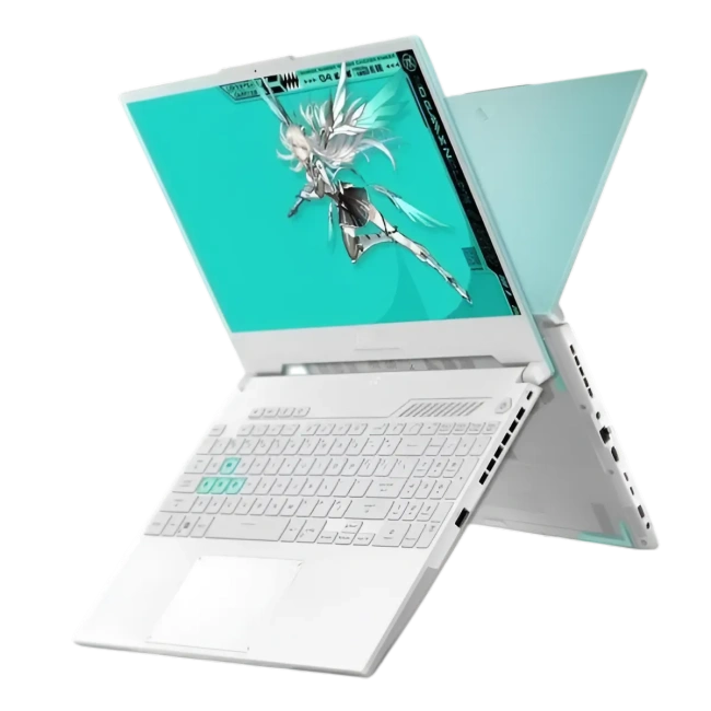 Ноутбук Asus TUF Gaming A15 FA507NV (AMD Ryzen 7 7735HS/15.6"/1920x1080/32Gb/4096Gb SSD/NVIDIA GeForce RTX 4060/Win 11 Pro) Бирюзовый - фото